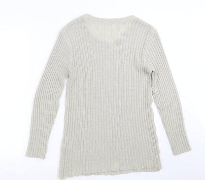 Womens UK Size 18 LC Beige Pullover Jumper