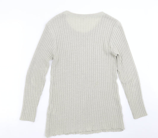 Womens UK Size 18 LC Beige Pullover Jumper