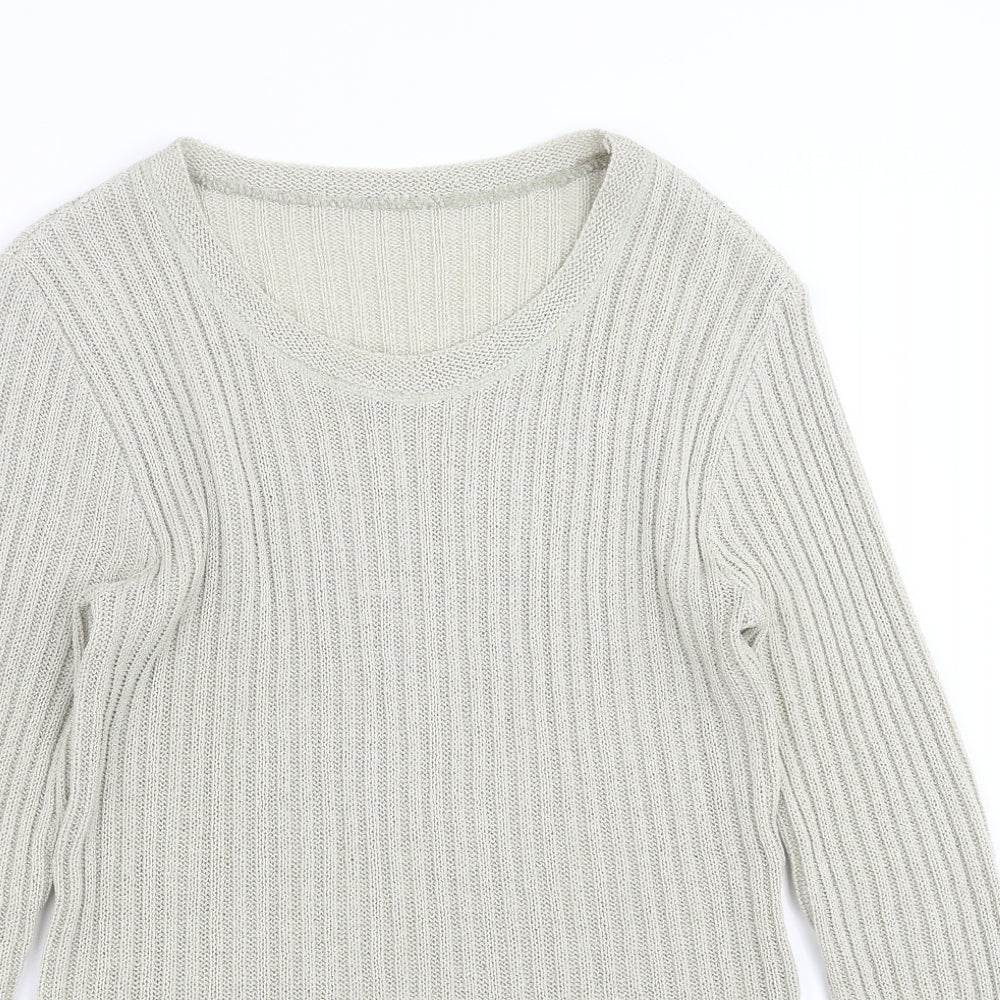 Womens UK Size 18 LC Beige Pullover Jumper