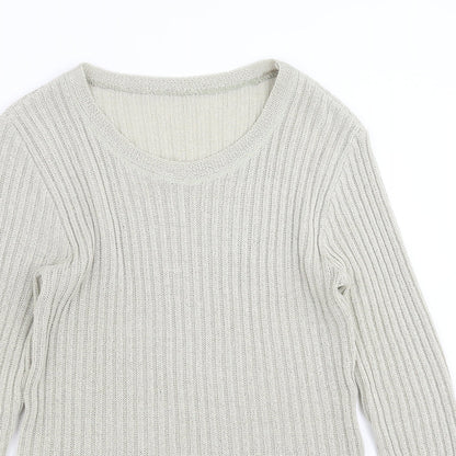Womens UK Size 18 LC Beige Pullover Jumper