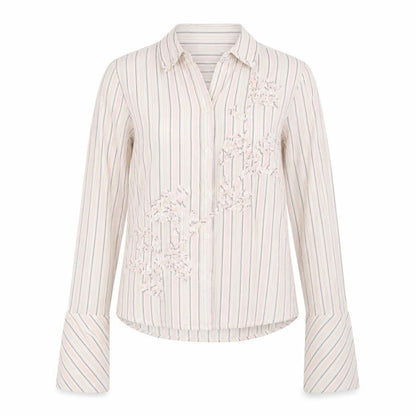 Womens UK Size 12 George Pink Basic Button-Up