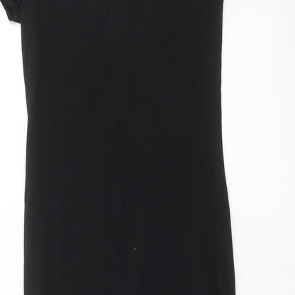New Look Womens Black   Mini  Size 10  - Lace sleeves