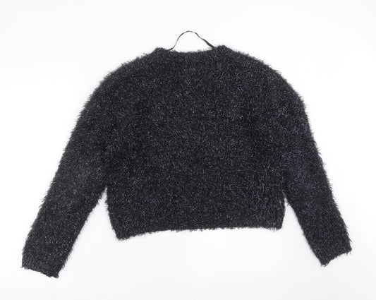 Primark Womens Black   Pullover Jumper Size S