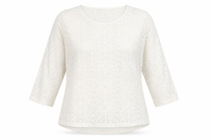 Womens UK Size 14 Primark Ivory Basic Blouse