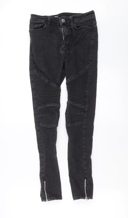 Womens UK Size 10 Marks and Spencer Extra-Slim Fit Skinny Grey Jeans