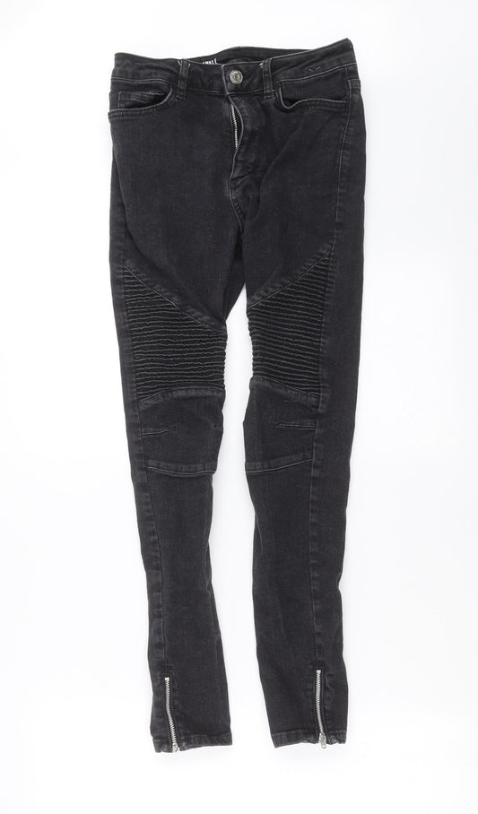 Womens UK Size 10 Marks and Spencer Extra-Slim Fit Skinny Grey Jeans