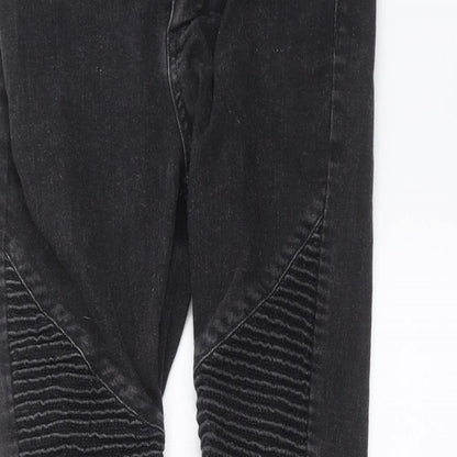 Womens UK Size 10 Marks and Spencer Extra-Slim Fit Skinny Grey Jeans