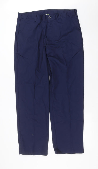 RTX Mens Blue   Trousers  Size XL L31 in