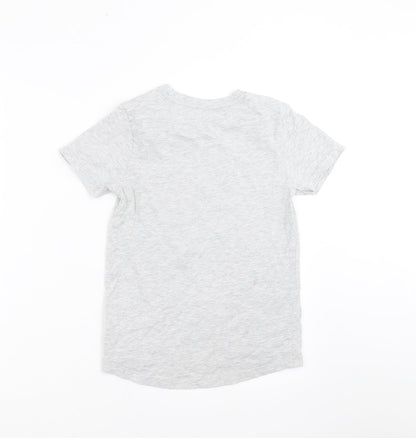 Nutmeg Boys Grey   Basic T-Shirt Size 8-9 Years