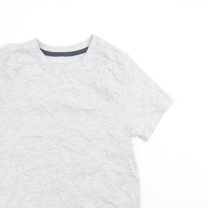 Nutmeg Boys Grey   Basic T-Shirt Size 8-9 Years