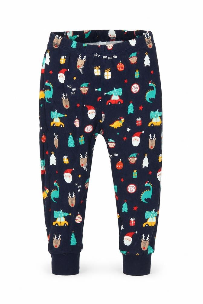 George Boys Blue Solid  Cami Pyjama Pants Size 18-24 Months  - Christmas Pyjamas