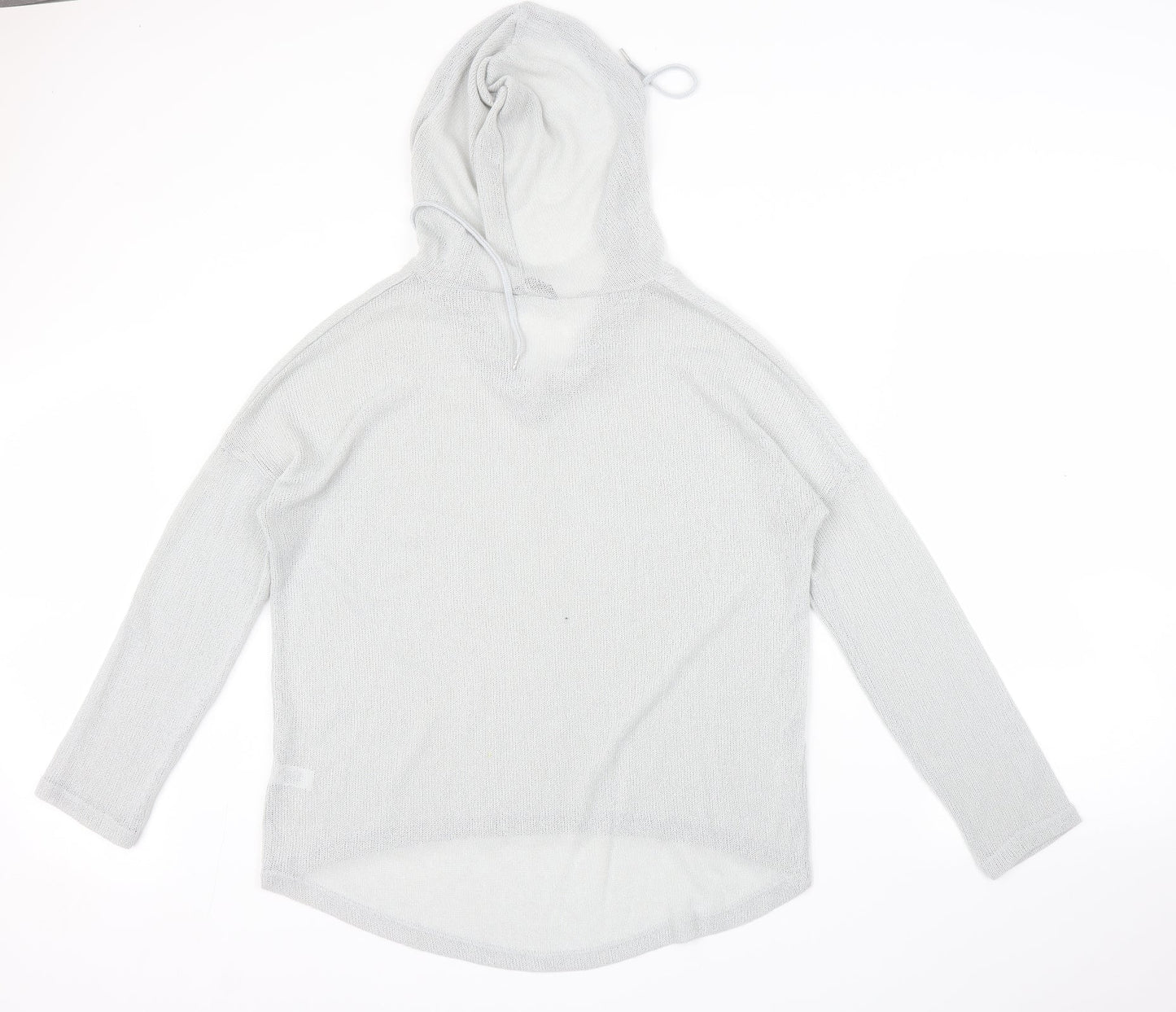 Select Womens Grey   Pullover Hoodie Size 12