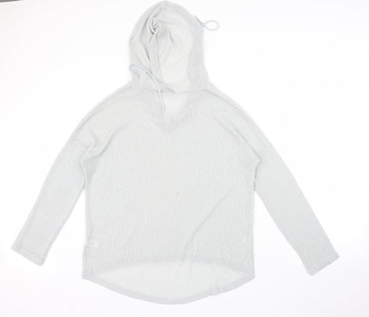 Select Womens Grey   Pullover Hoodie Size 12