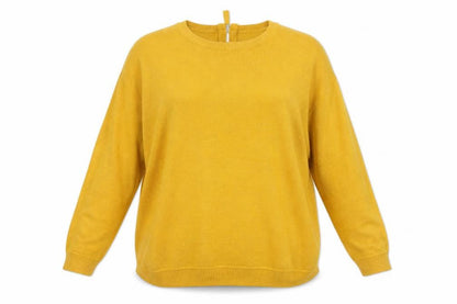 Womens UK Size M H&M Yellow Pullover Jumper