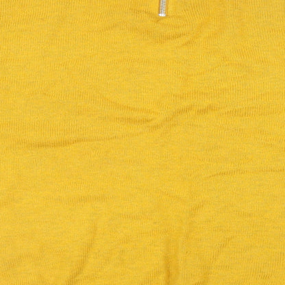 Womens UK Size M H&M Yellow Pullover Jumper