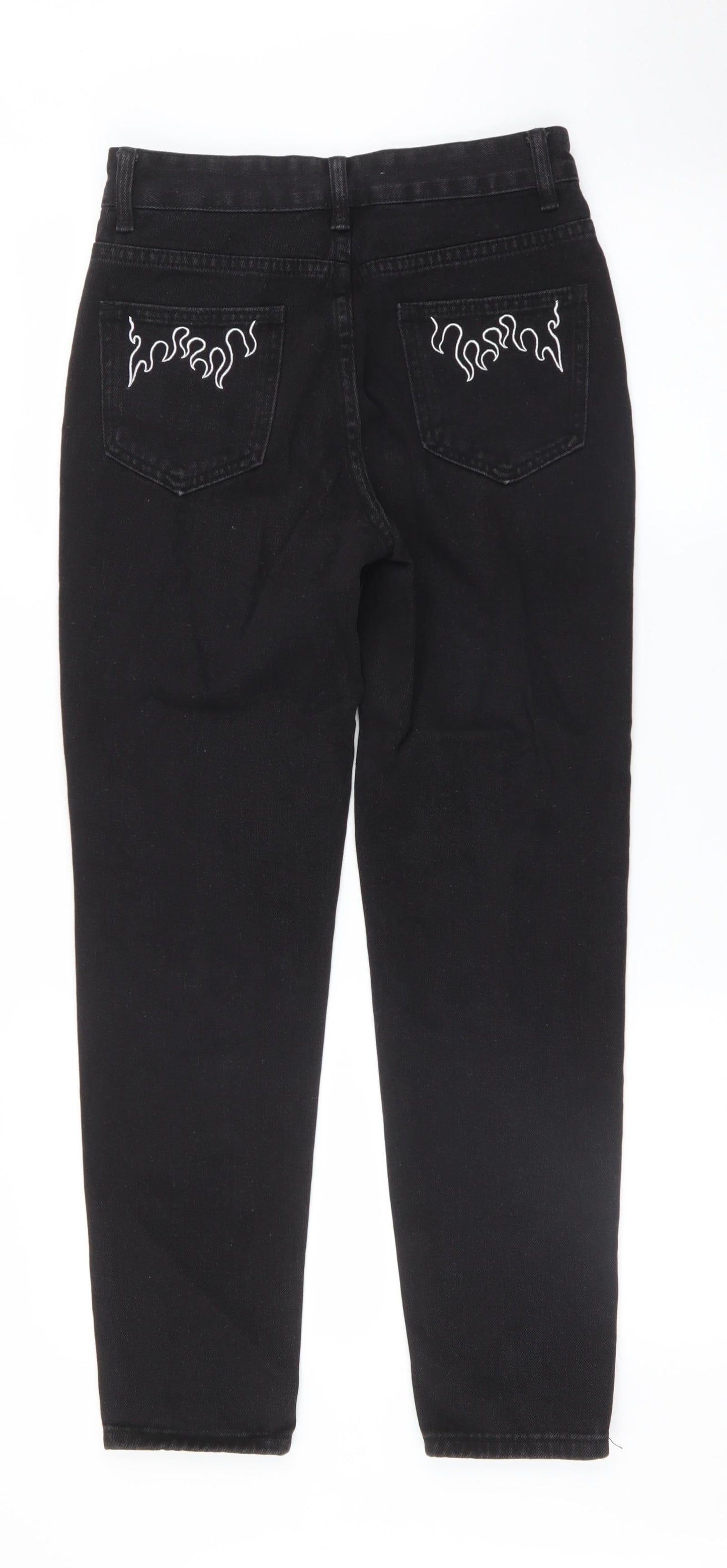 SheIn Womens Black   Straight Jeans Size 2XS L27 in