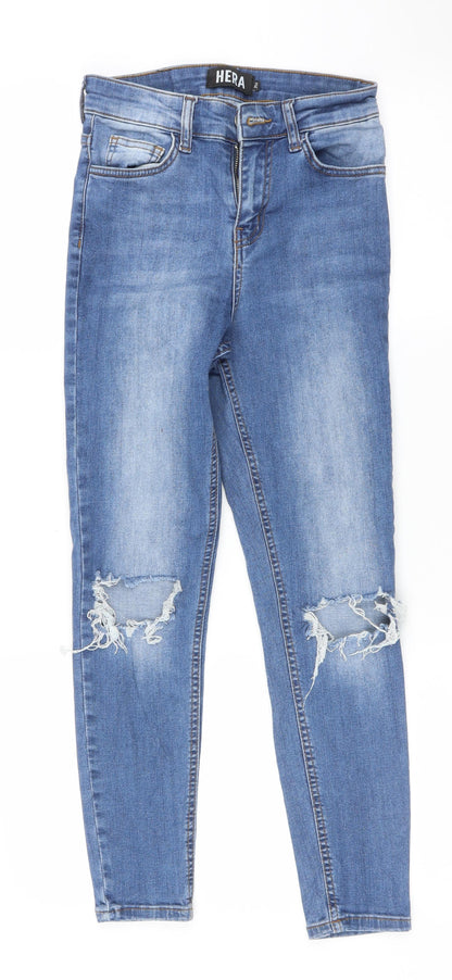 Hera Womens Blue   Skinny Jeans Size 26 L25 in