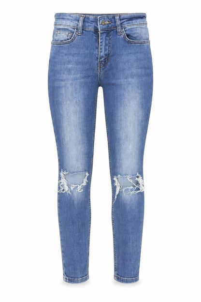 Womens UK Size 26 Hera Regular Fit Skinny Blue Jeans