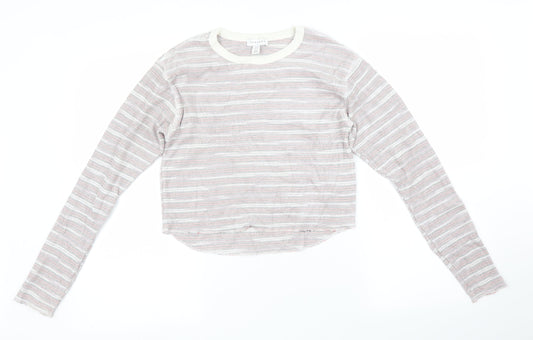 Womens UK Size 10 Topshop Pink Pullover Jumper