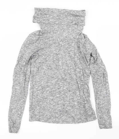 Womens UK Size 8 Dorothy Perkins Grey Pullover Jumper