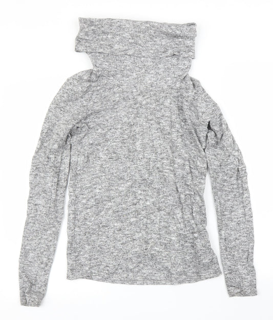 Womens UK Size 8 Dorothy Perkins Grey Pullover Jumper