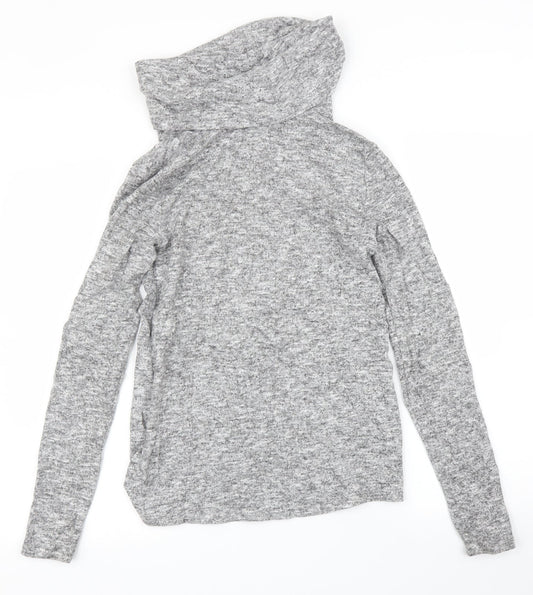 Womens UK Size 8 Dorothy Perkins Grey Pullover Jumper