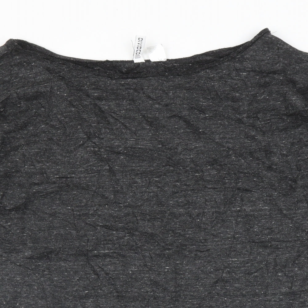 Womens UK Size XS H&M Grey Pullover Jumper