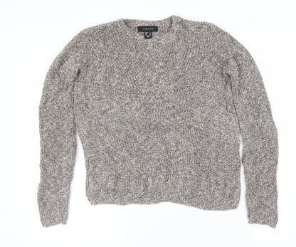 Womens UK Size 6 Atmosphere Grey Pullover Jumper