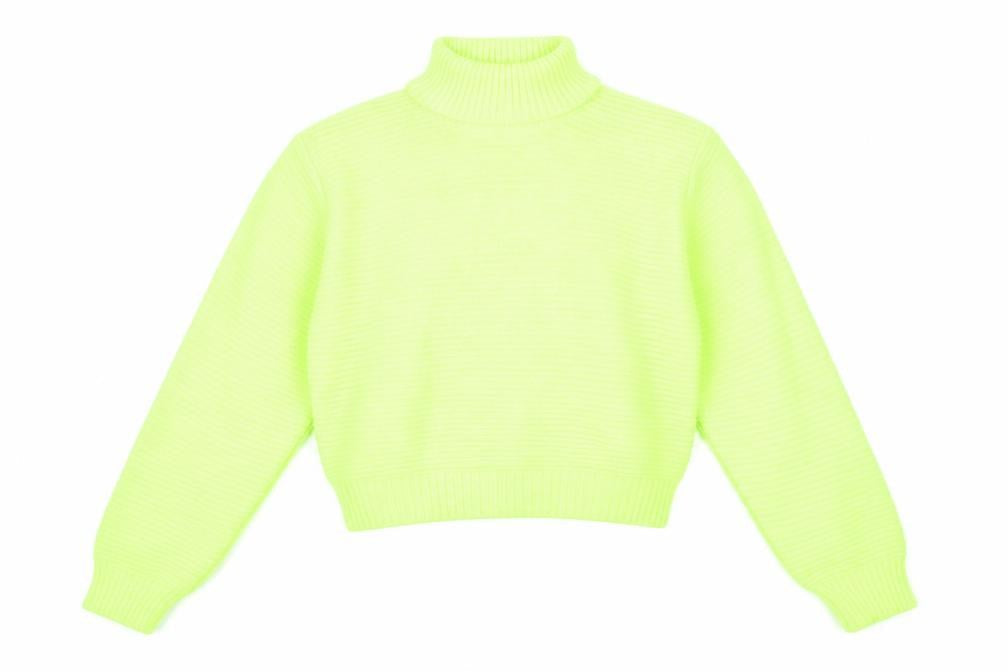 Womens UK Size 12 PRETTYLITTLETHING Green Pullover Jumper