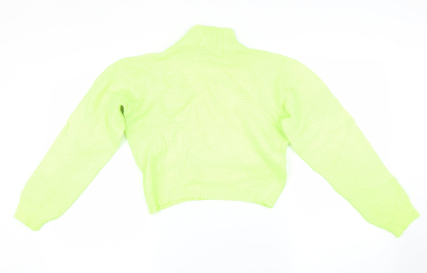 Womens UK Size 12 PRETTYLITTLETHING Green Pullover Jumper