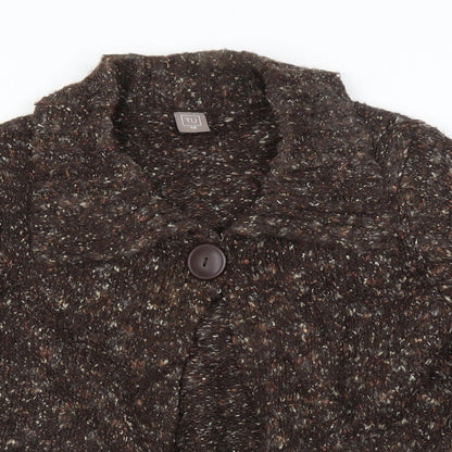 TU Womens Brown   Cardigan Jumper Size 12