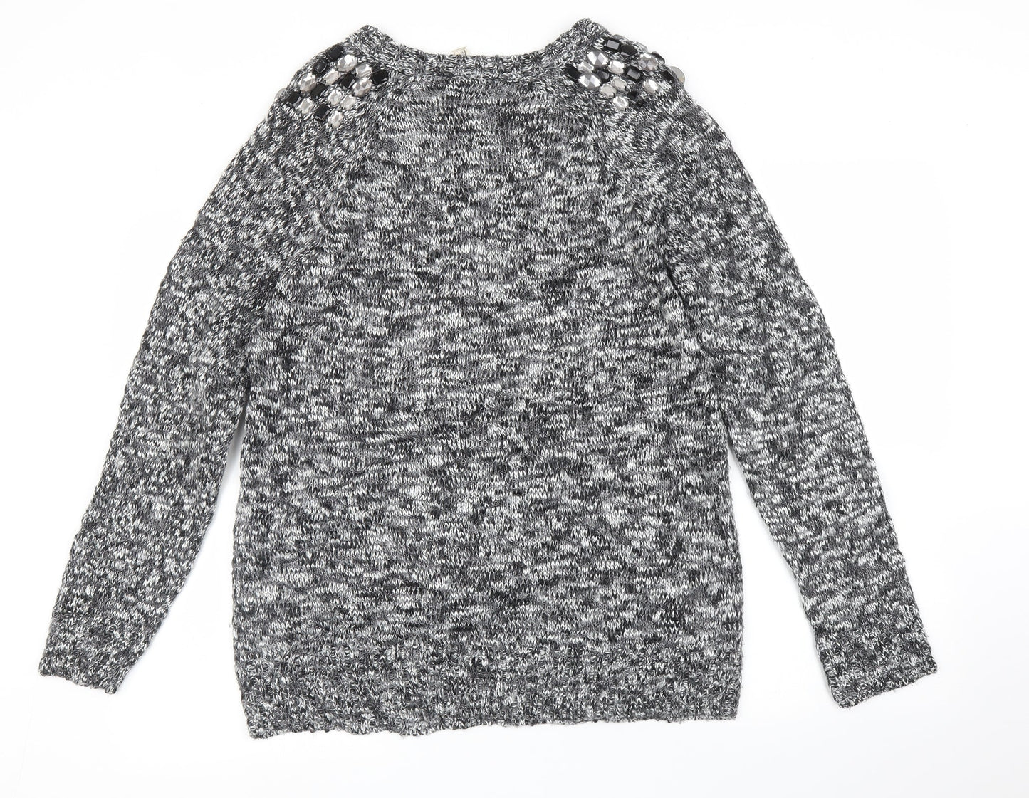 FOREVER 21 Womens Grey   Pullover Jumper Size L