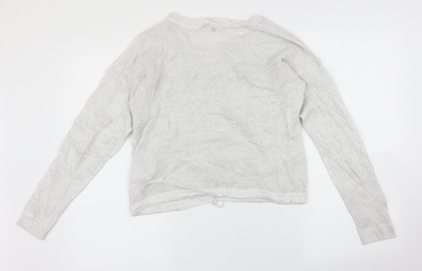 Womens UK Size 16 LIMITED COLLECTION White Pullover Jumper
