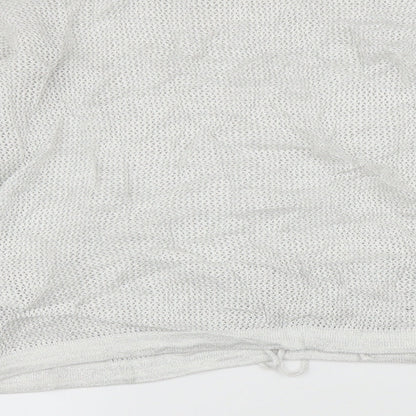 Womens UK Size 16 LIMITED COLLECTION White Pullover Jumper