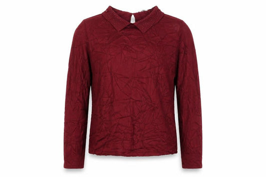 Womens UK Size 12 Bonmarche Red Basic T-Shirt