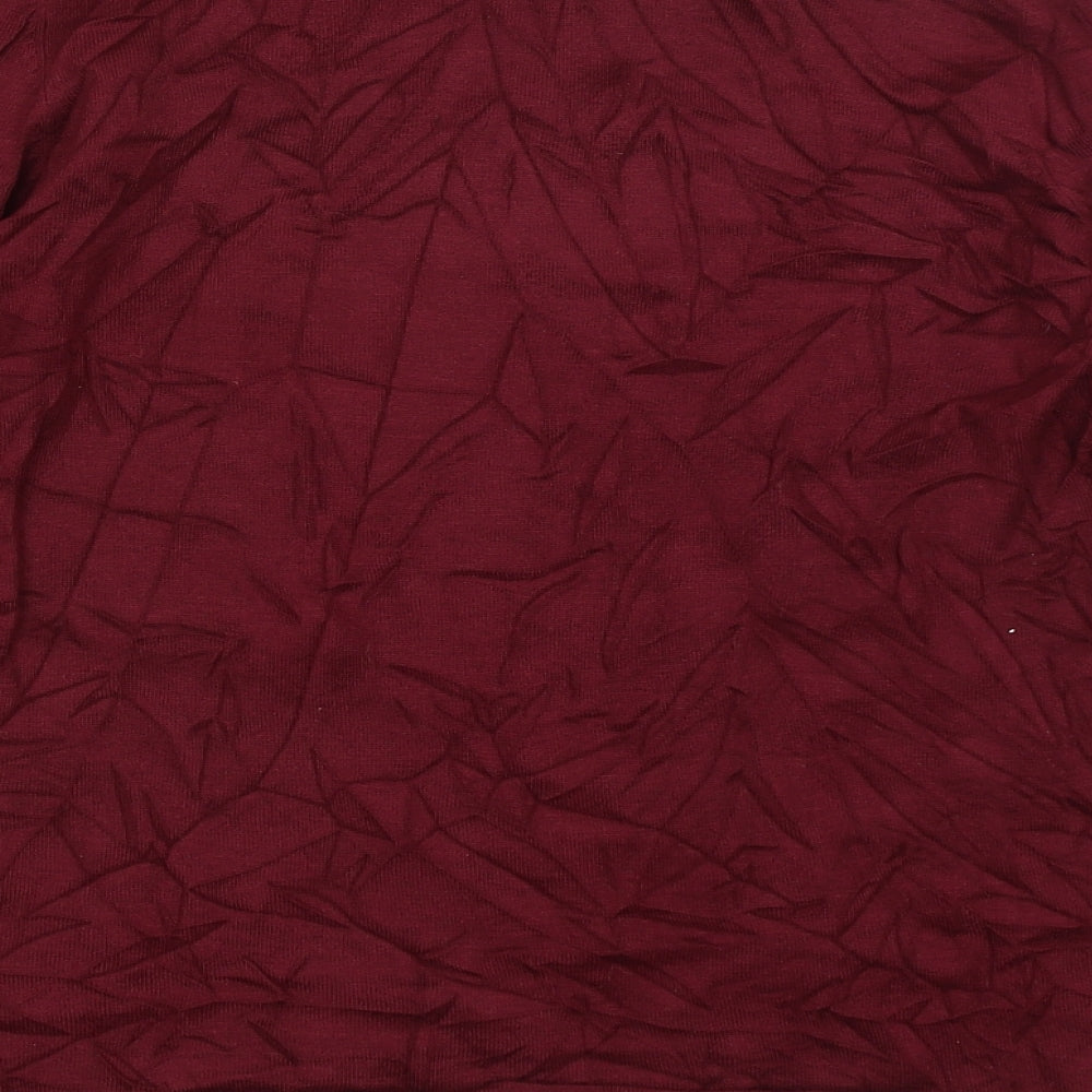 Bonmarche Womens Red   Basic T-Shirt Size 12