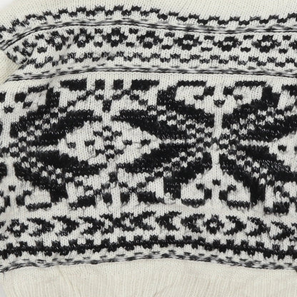 Womens UK Size 4 Miss Selfridge White Pullover Jumper