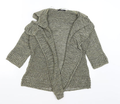 George Womens Gold   Cardigan Jumper Size 10