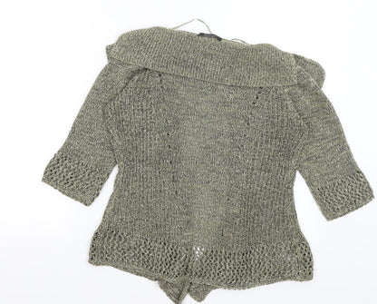 George Womens Gold   Cardigan Jumper Size 10