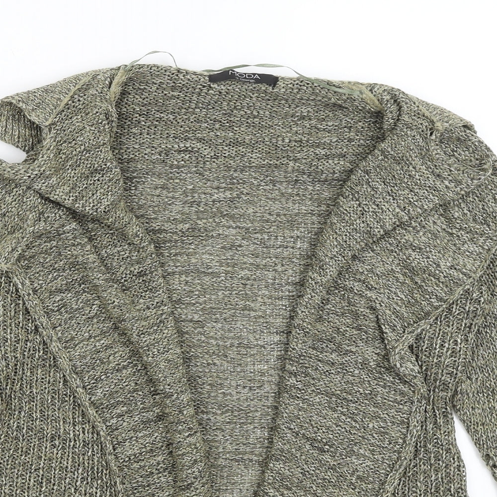 George Womens Gold   Cardigan Jumper Size 10