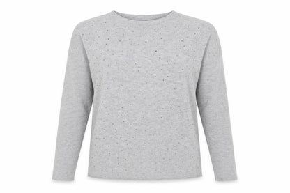 Warehouse Womens Grey   Basic T-Shirt Size 8