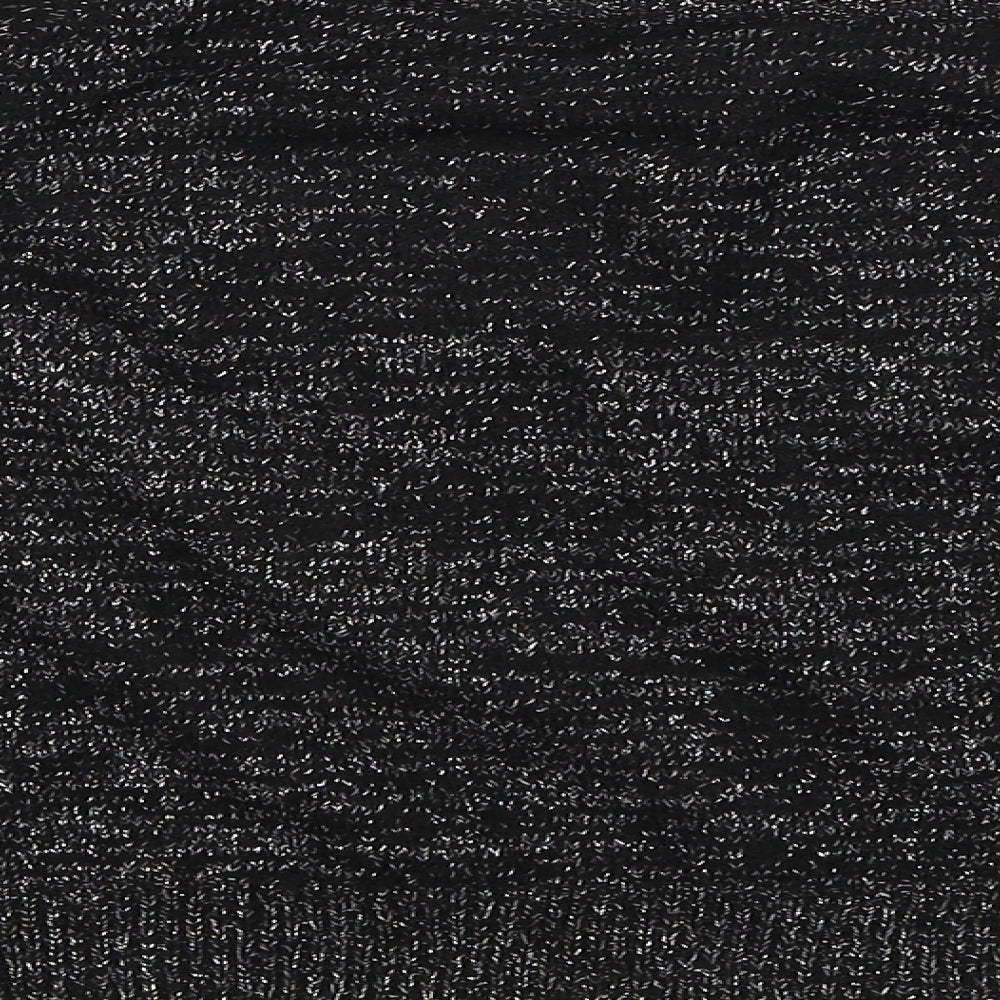 Womens UK Size M Divided Black Pullover Jumper
