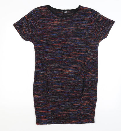 Warehouse Womens Black   Pencil Dress  Size 10