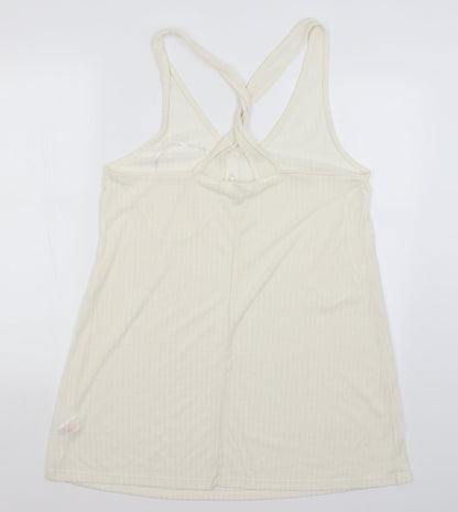 Primark Womens Ivory   Basic Tank Size L
