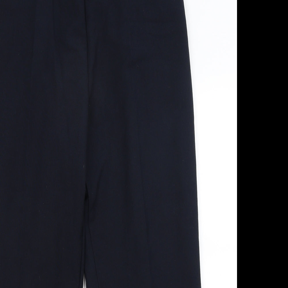 Womens UK Size 20 Preworn Regular Fit  Blue Trousers