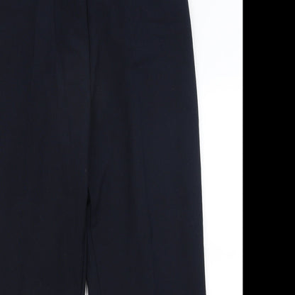 Womens UK Size 20 Preworn Regular Fit  Blue Trousers
