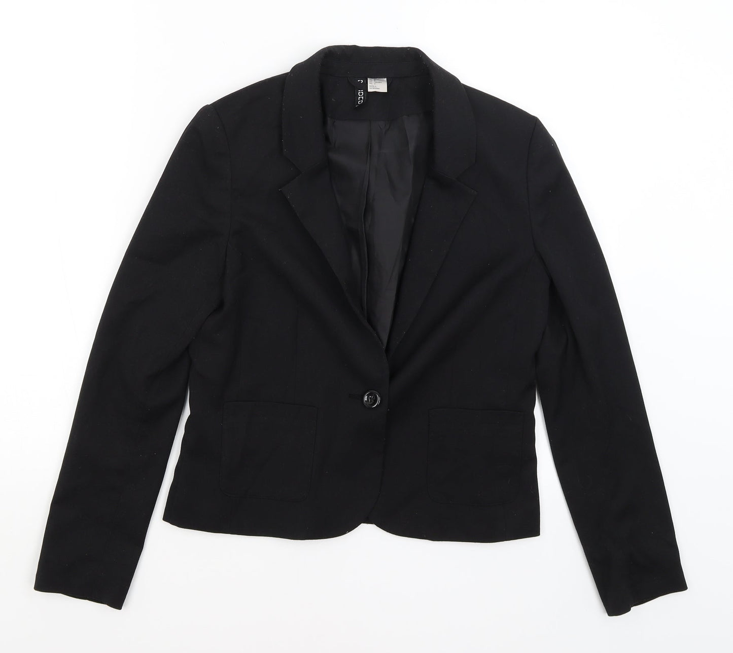 H&M Womens Black   Jacket Blazer Size 10
