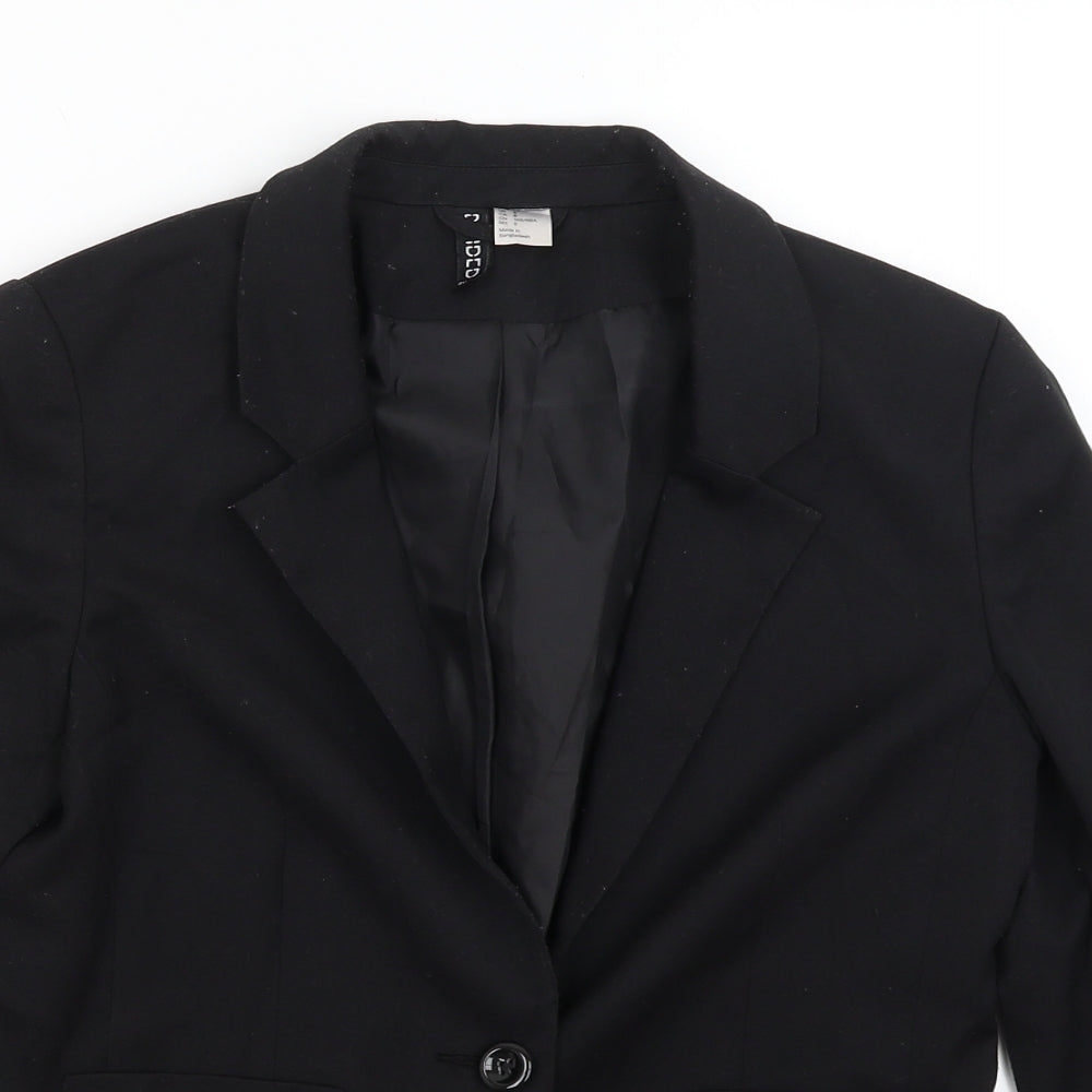 H&M Womens Black   Jacket Blazer Size 10