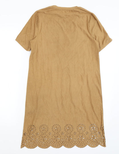 Primark Womens Brown   A-Line  Size 8