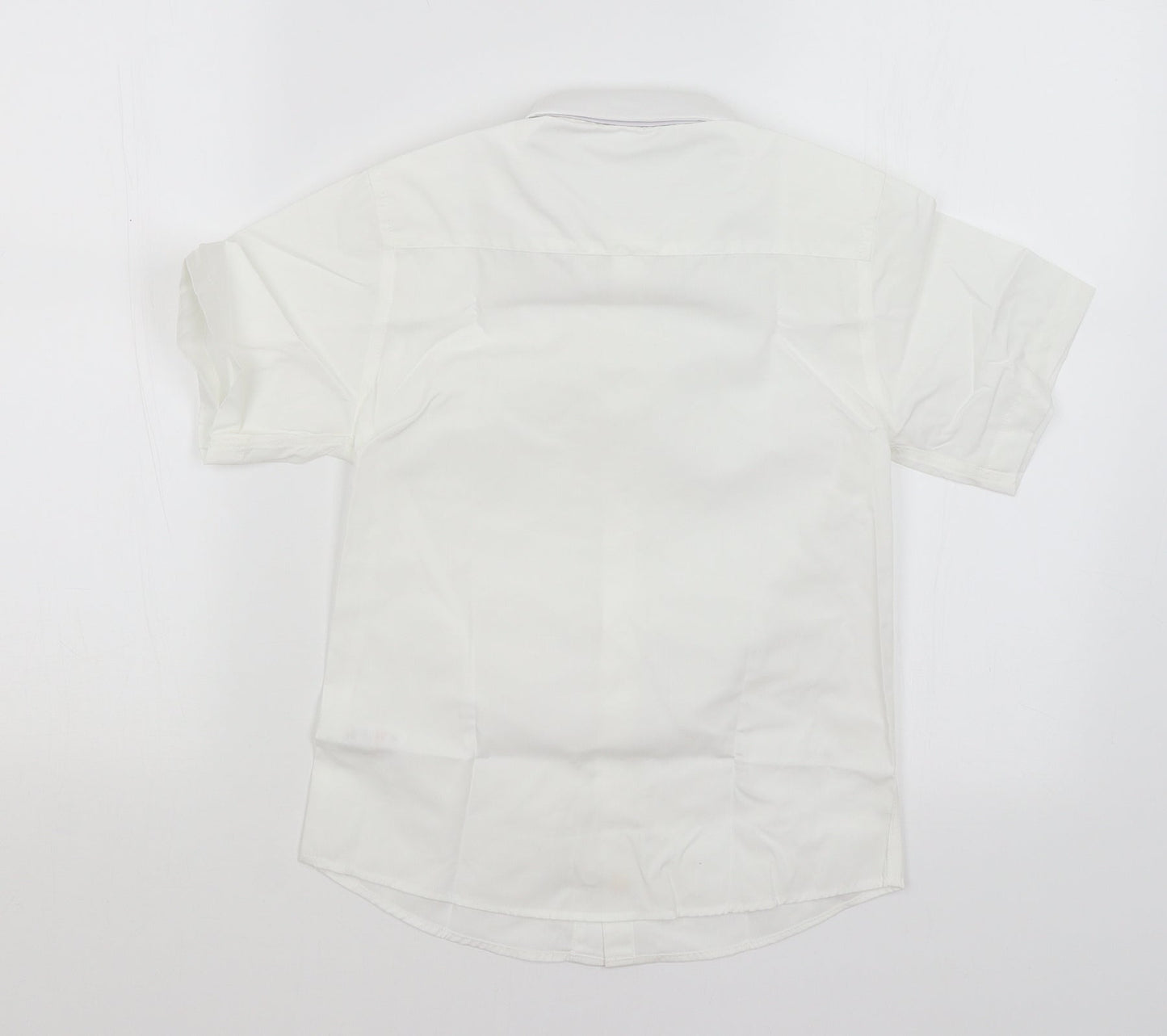 TU Boys White   Basic Button-Up Size 8 Years